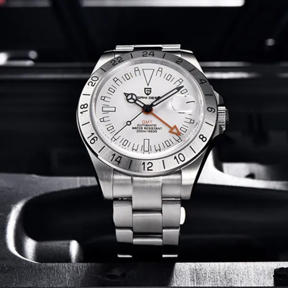 large Часы мужские Pagani Design PD-1693 Silver-White 2
